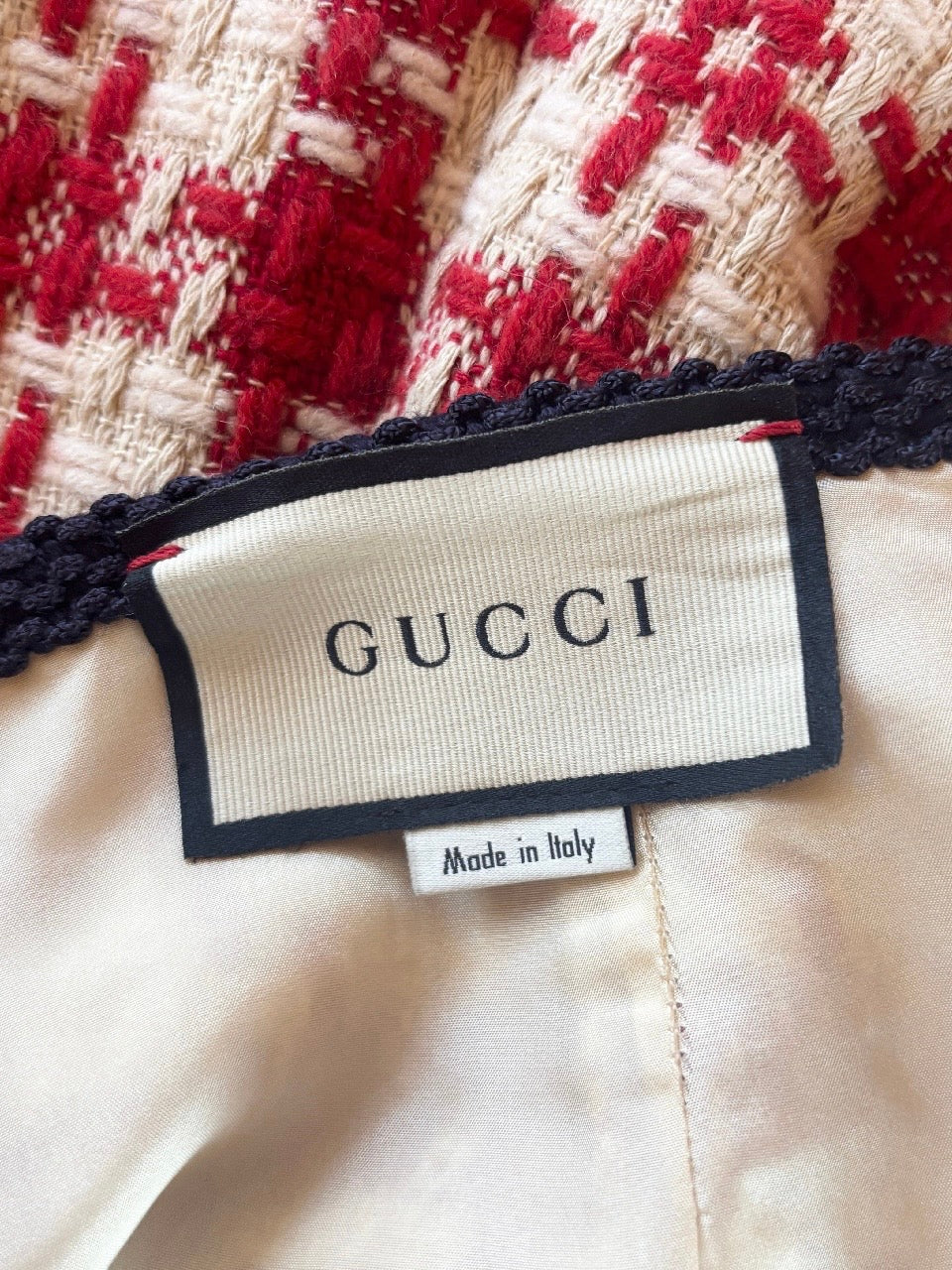 【VINTAGE ARCHIVE】 GUCCI / Tweed Skirt