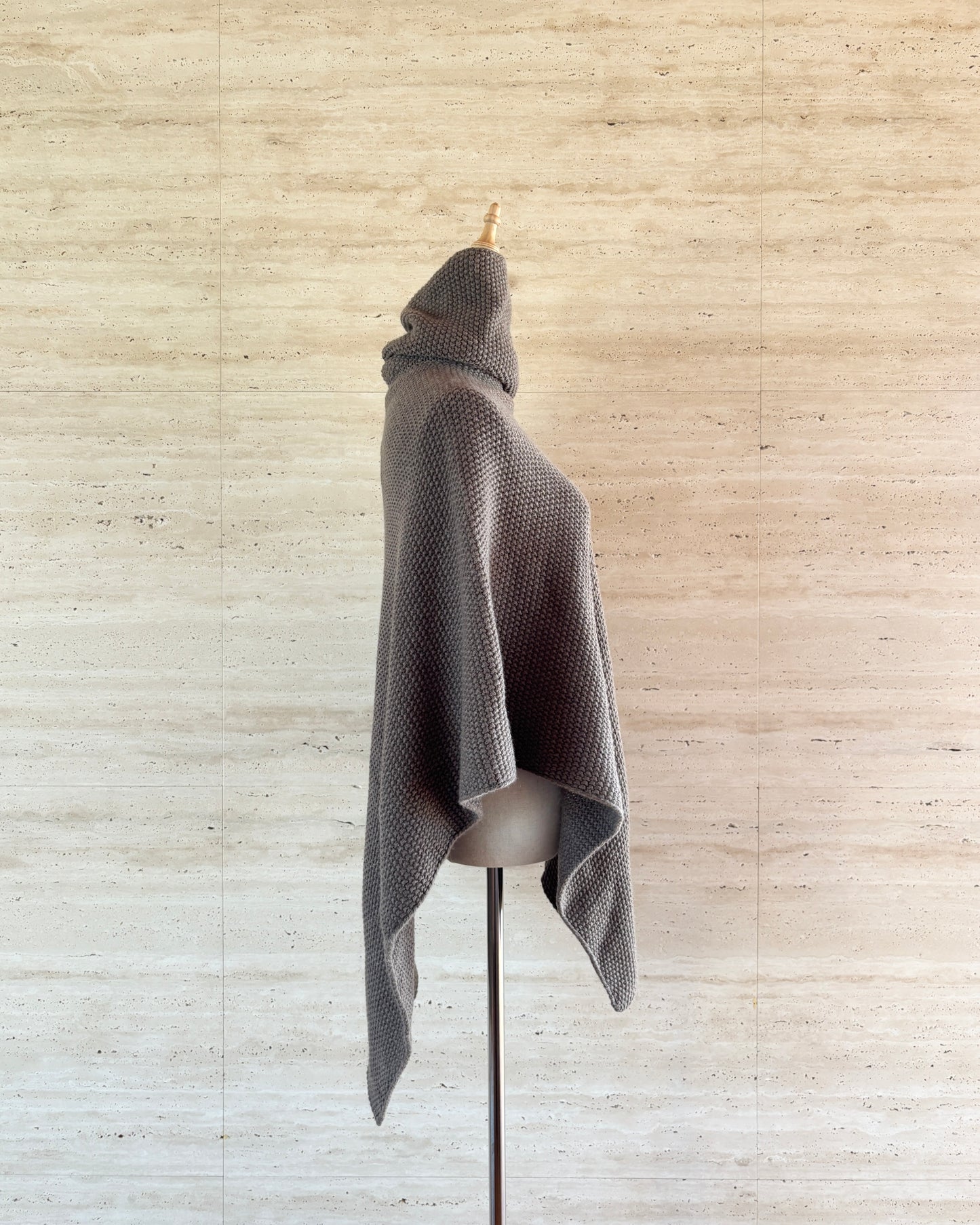 【FABIANA FILIPPI】turtleneck poncho