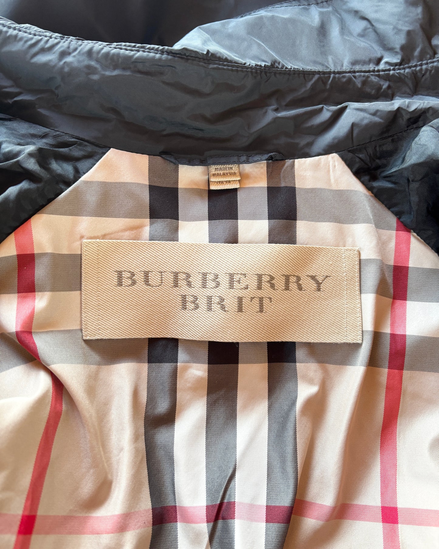【BURBERRY BRIT】Double-Breasted Trench Coat