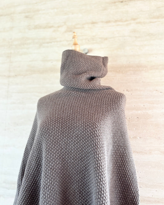 【FABIANA FILIPPI】turtleneck poncho