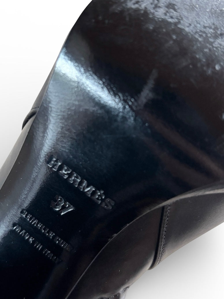 【VINTAGE ARCHIVE】 HERMES / Buckle Long Boots
