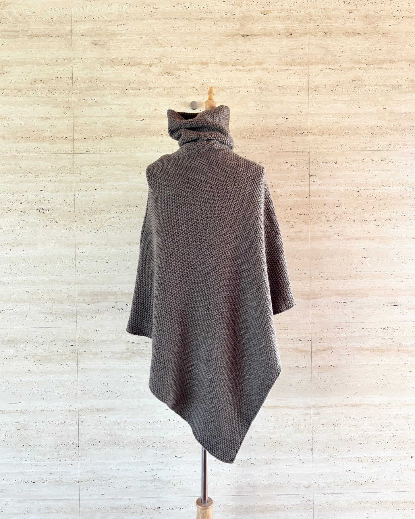 【FABIANA FILIPPI】turtleneck poncho