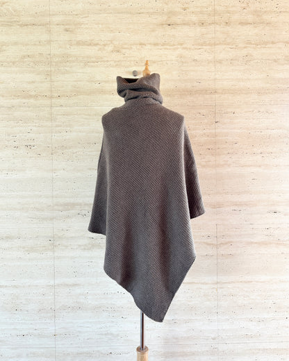 【FABIANA FILIPPI】turtleneck poncho