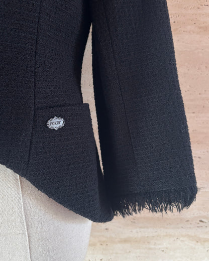 【FOXEY】Fringe Tweed Jacket