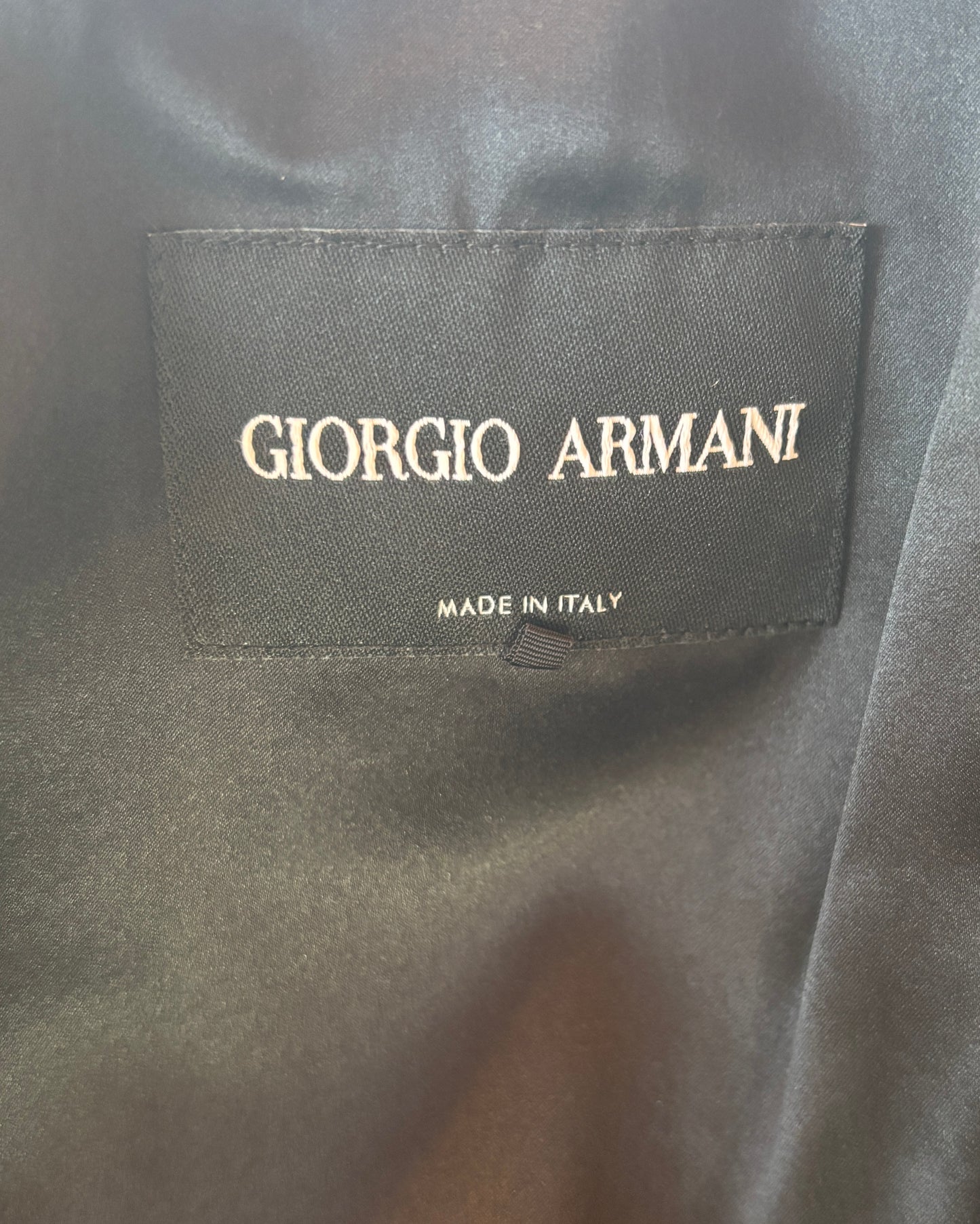 【GIORGIO ARMANI】Velour Jacket