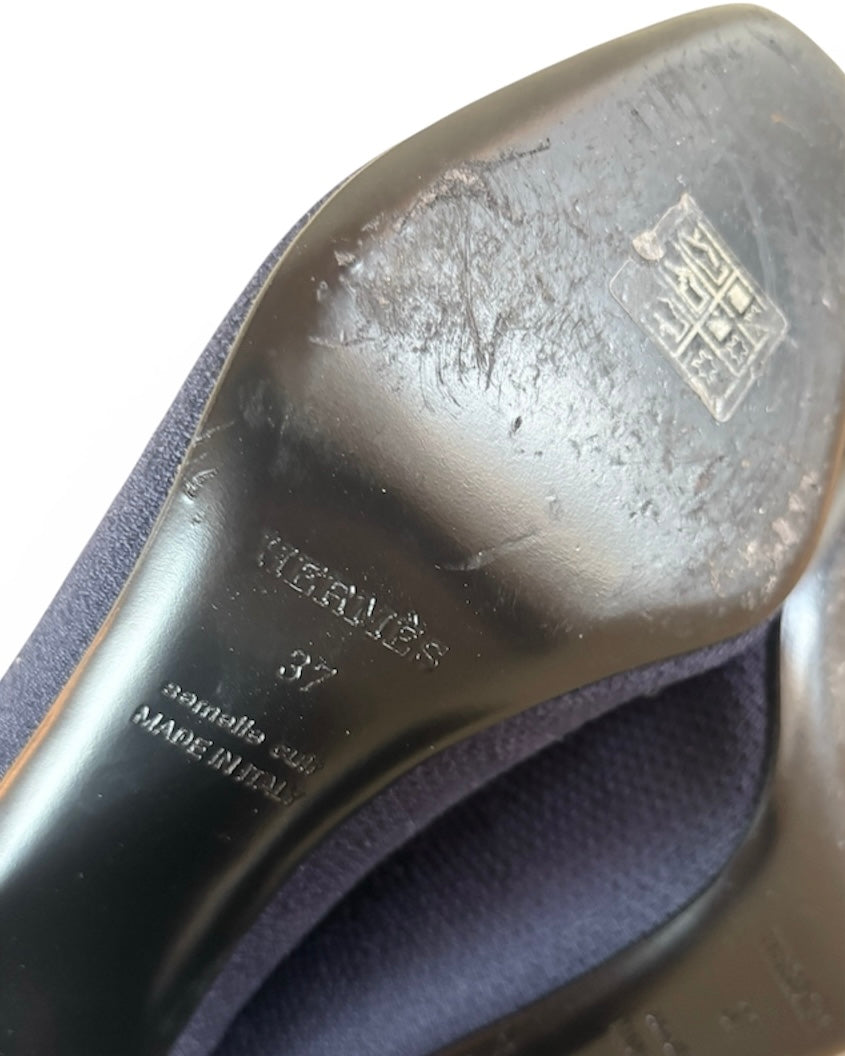 【HERMES】Short Knit Boots