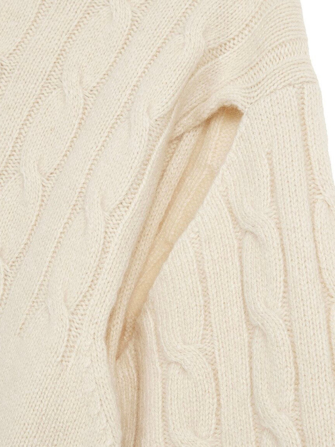 【BRAND SELECT】 OPEN YY / Convertible Cable Knit