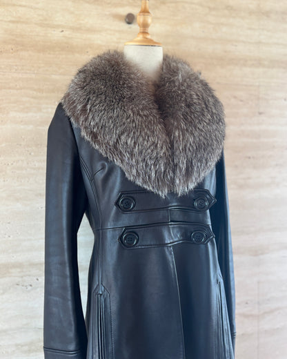 【LOEWE】Leather Coat