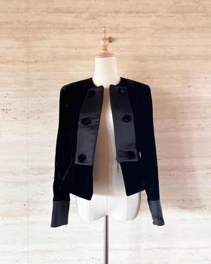 【GIORGIO ARMANI】Velour Jacket