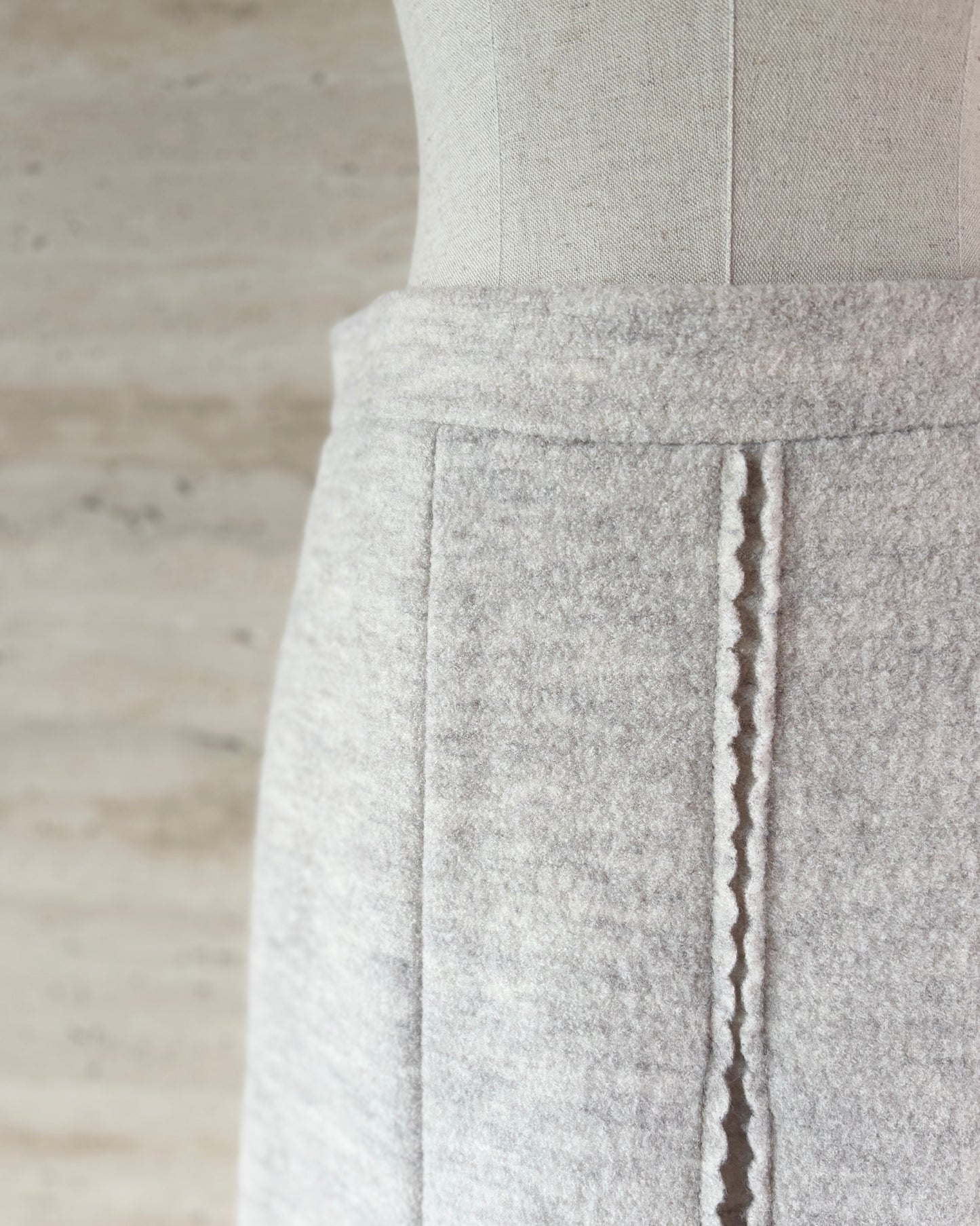 【CHANEL】Tweed Wool Skirt