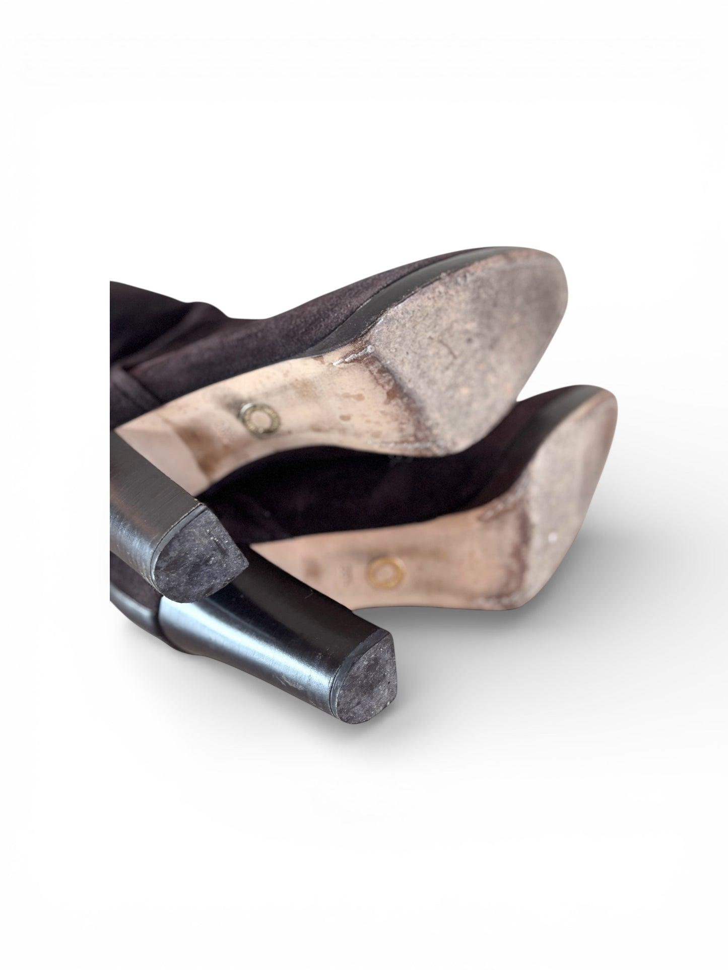 【HERMES】Suede Long Boots