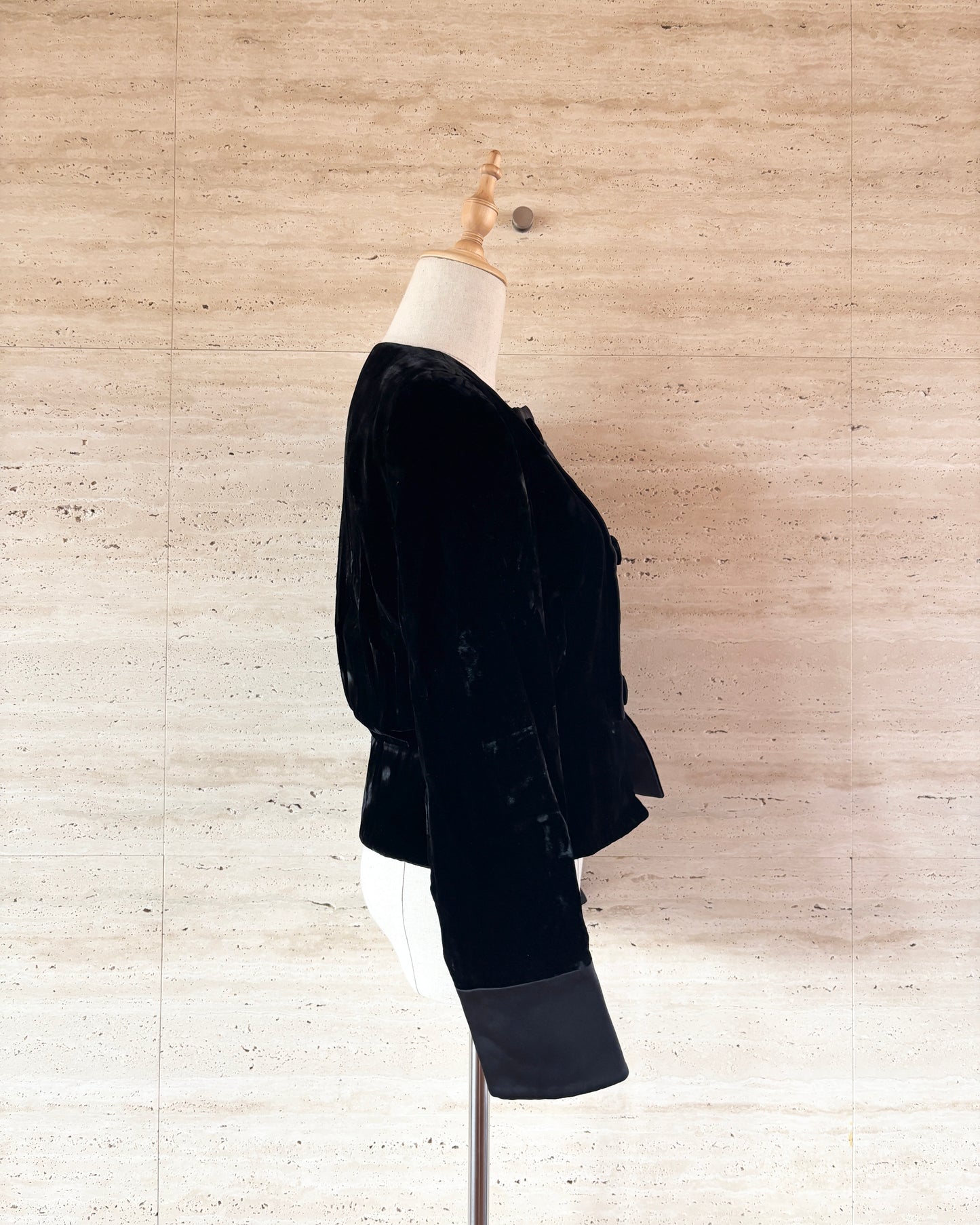 【GIORGIO ARMANI】Velour Jacket