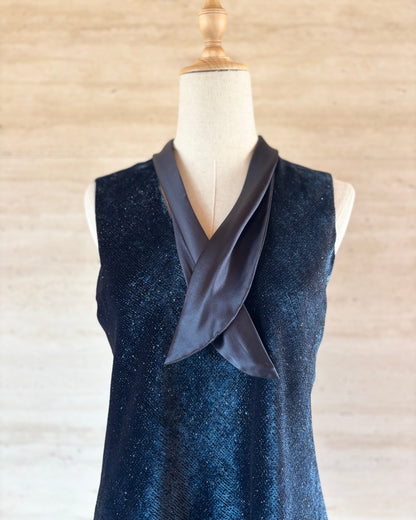 【GIORGIO ARMANI】Velour Stone-Detail Set-Up