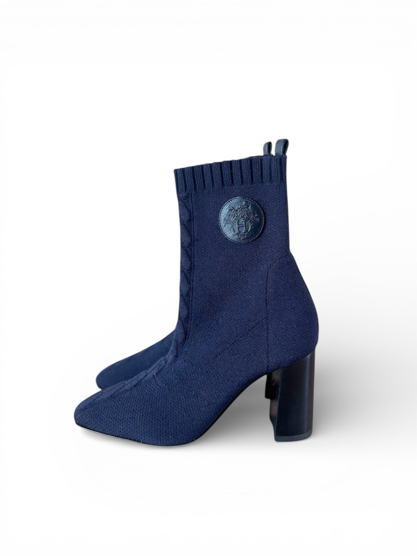 【VINTAGE ARCHIVE】 HERMES / Short Knit Boots