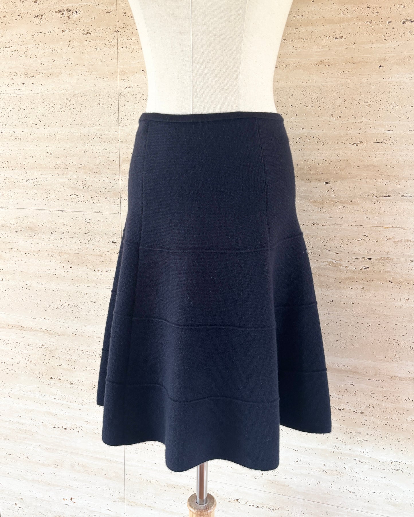 【Loro Piana】Cashmere Knit Skirt