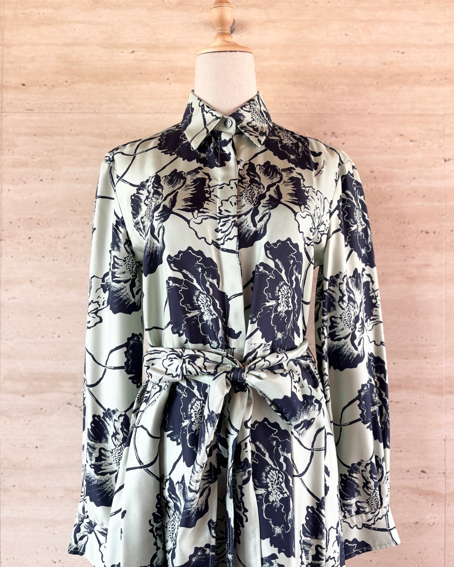 【salvatore ferragamo】Floral Print Dress