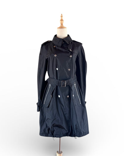 【BURBERRY BRIT】Double-Breasted Trench Coat