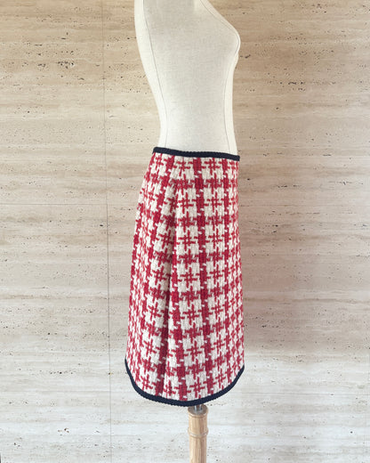 【GUCCI】Tweed Skirt