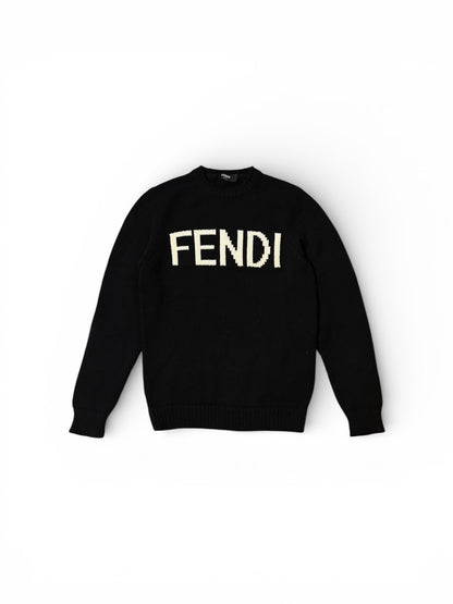 【VINTAGE ARCHIVE】 FENDI / Logo Knit