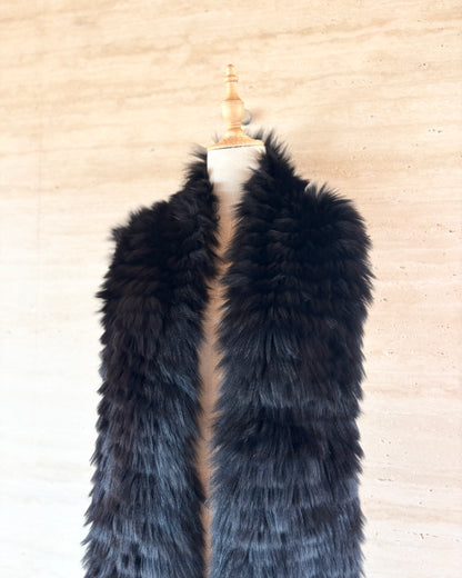 【LOEWE】Long Fox Fur Stole