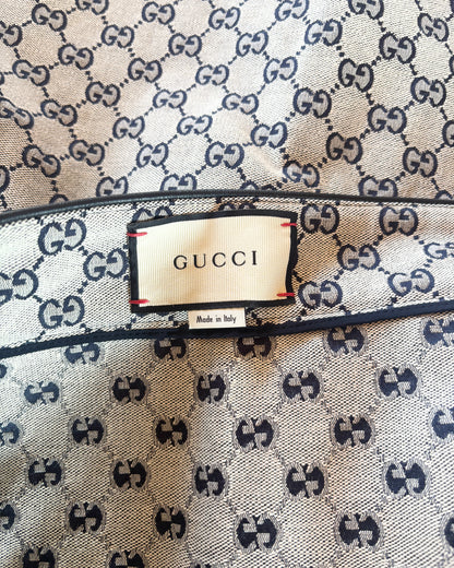 【GUCCI】Canvas Box Pleat Skirt