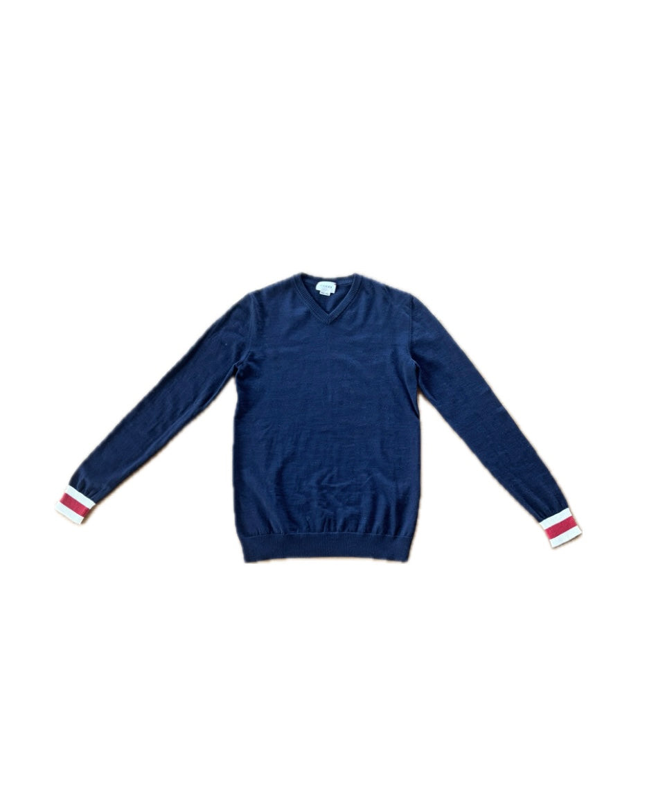 【GUCCI】Line V-Neck Knit