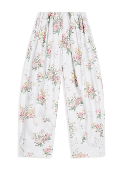 【BRAND SELECT】OPEN YY / Floral Gather Pants