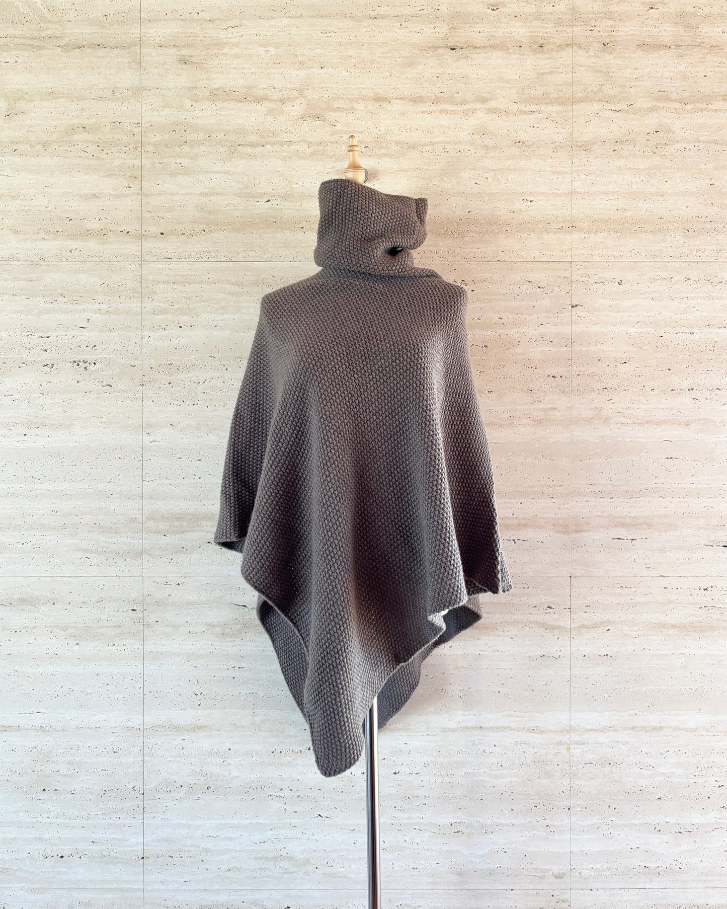 【FABIANA FILIPPI】turtleneck poncho