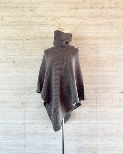 【FABIANA FILIPPI】turtleneck poncho