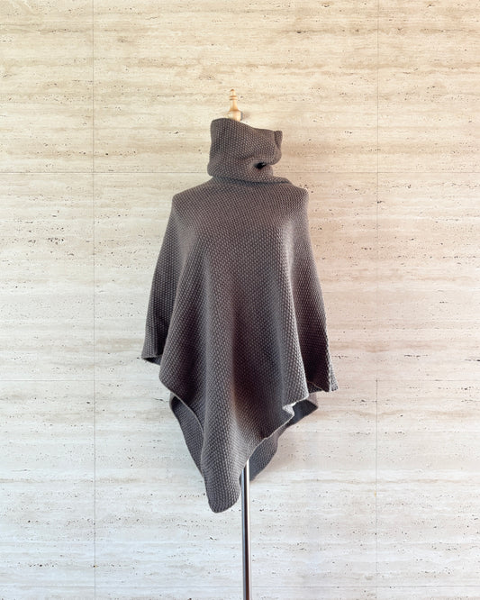 【FABIANA FILIPPI】turtleneck poncho
