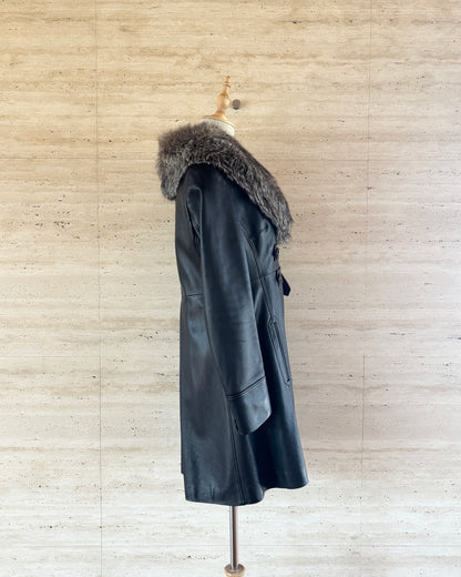 【LOEWE】Leather Coat