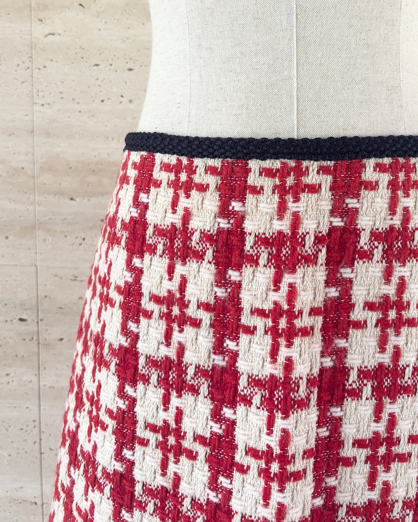 【GUCCI】Tweed Skirt