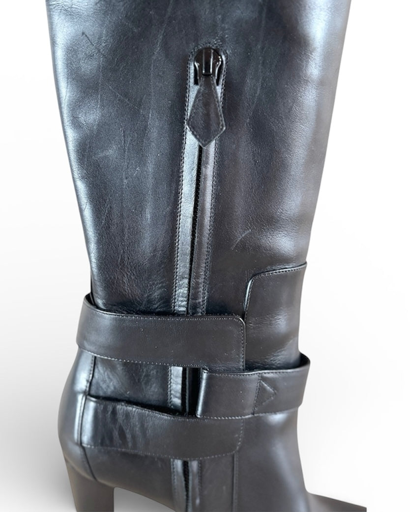 【HERMES】Buckle Long Boots