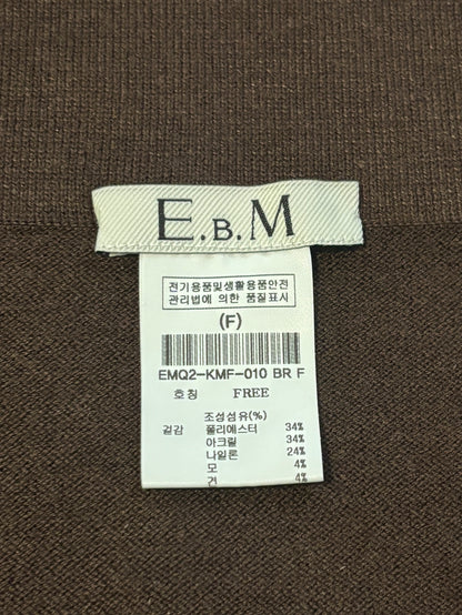 【BRAND SELECT】 EBM / Layered Knit Shawl