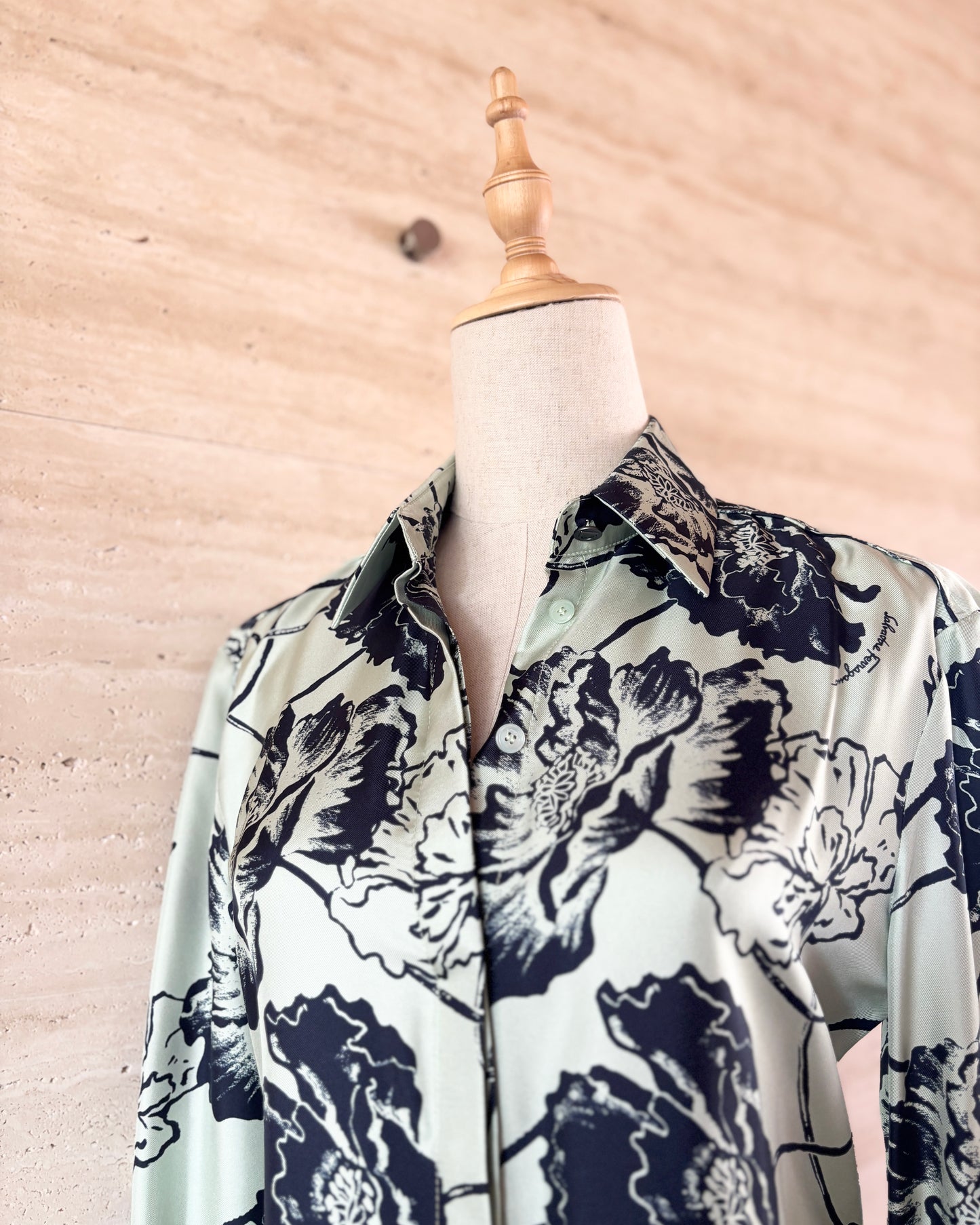 【salvatore ferragamo】Floral Print Dress