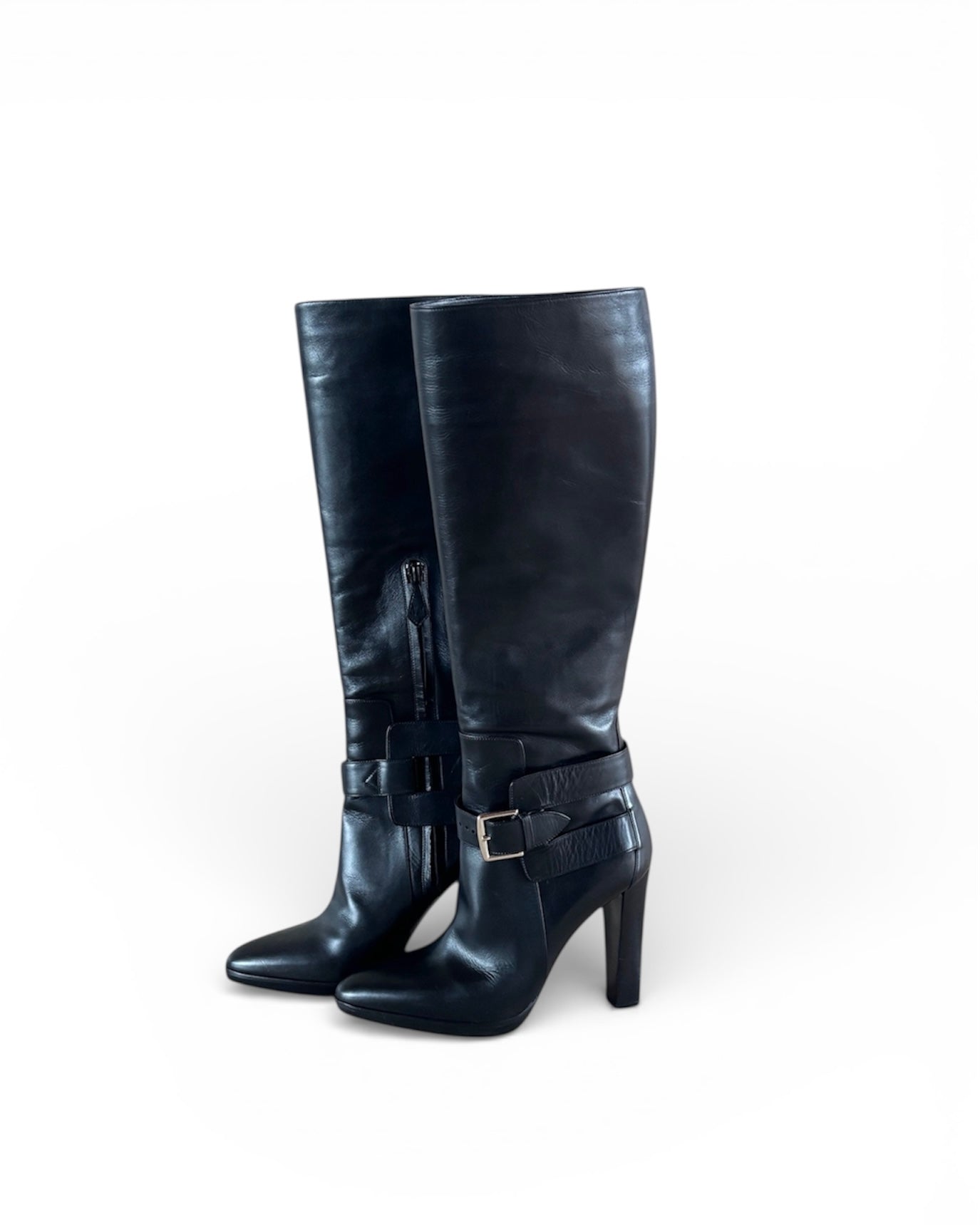 【HERMES】Buckle Long Boots