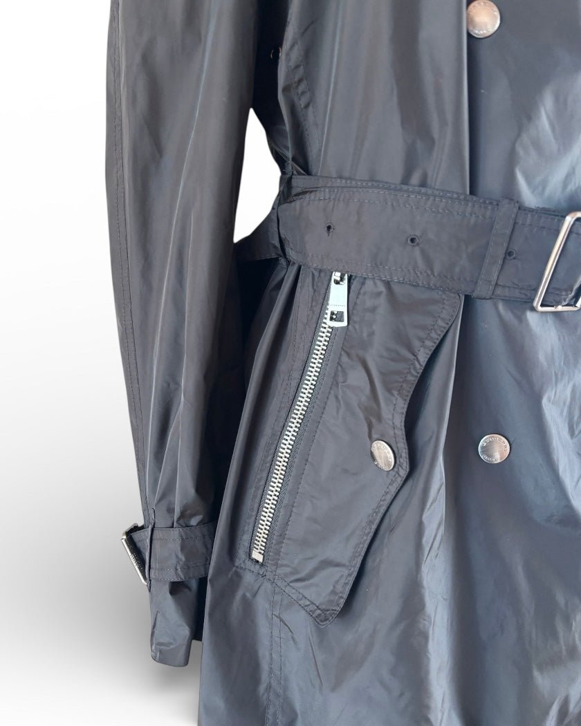 【BURBERRY BRIT】Double-Breasted Trench Coat