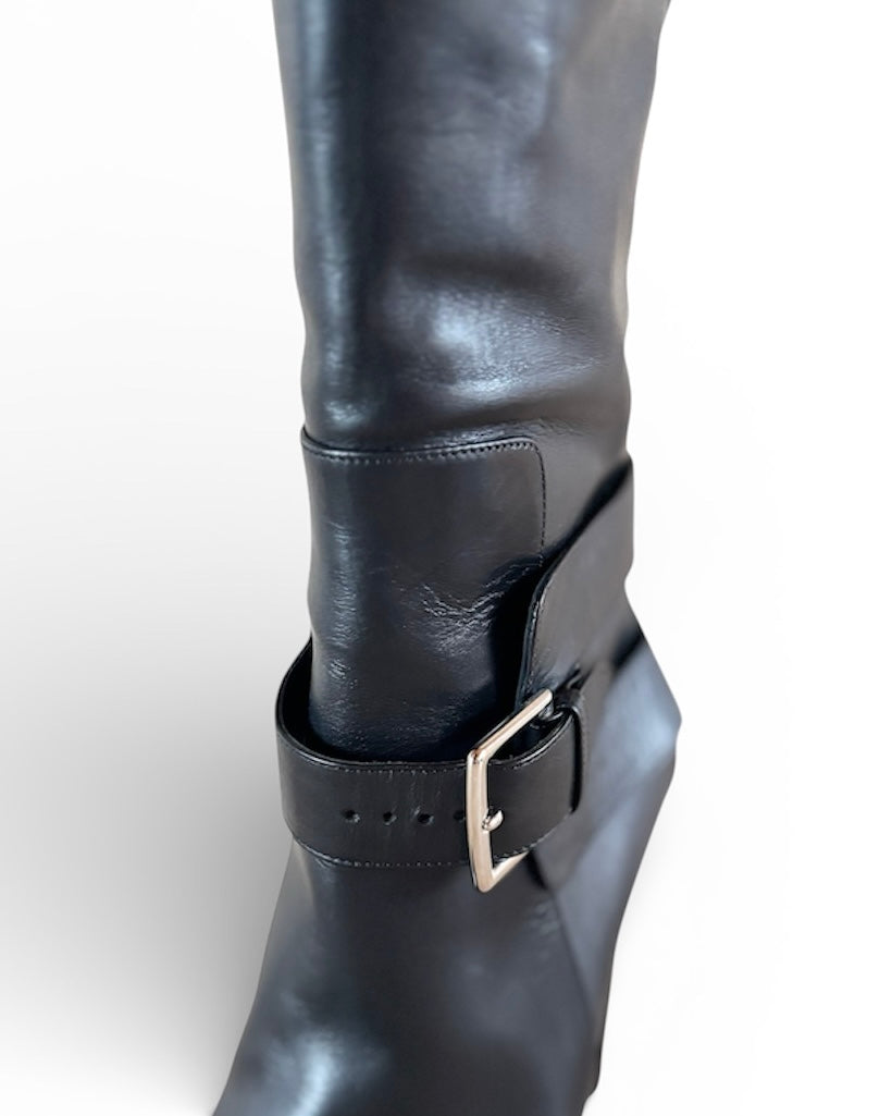 【HERMES】Buckle Long Boots