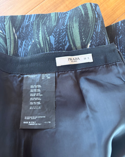 【PRADA】Design Flare Skirt