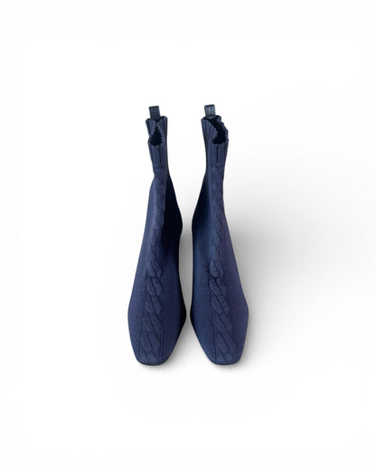 【HERMES】Short Knit Boots