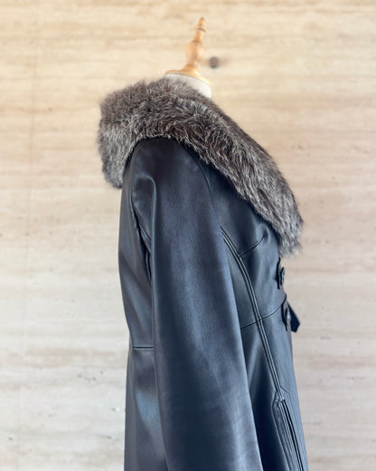 【LOEWE】Leather Coat