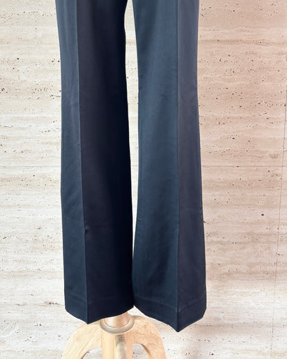 【EMPORIO ARMANI】Center Press Wide Pants