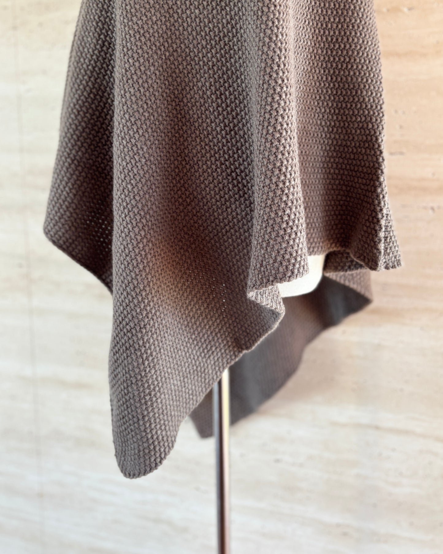 【FABIANA FILIPPI】turtleneck poncho