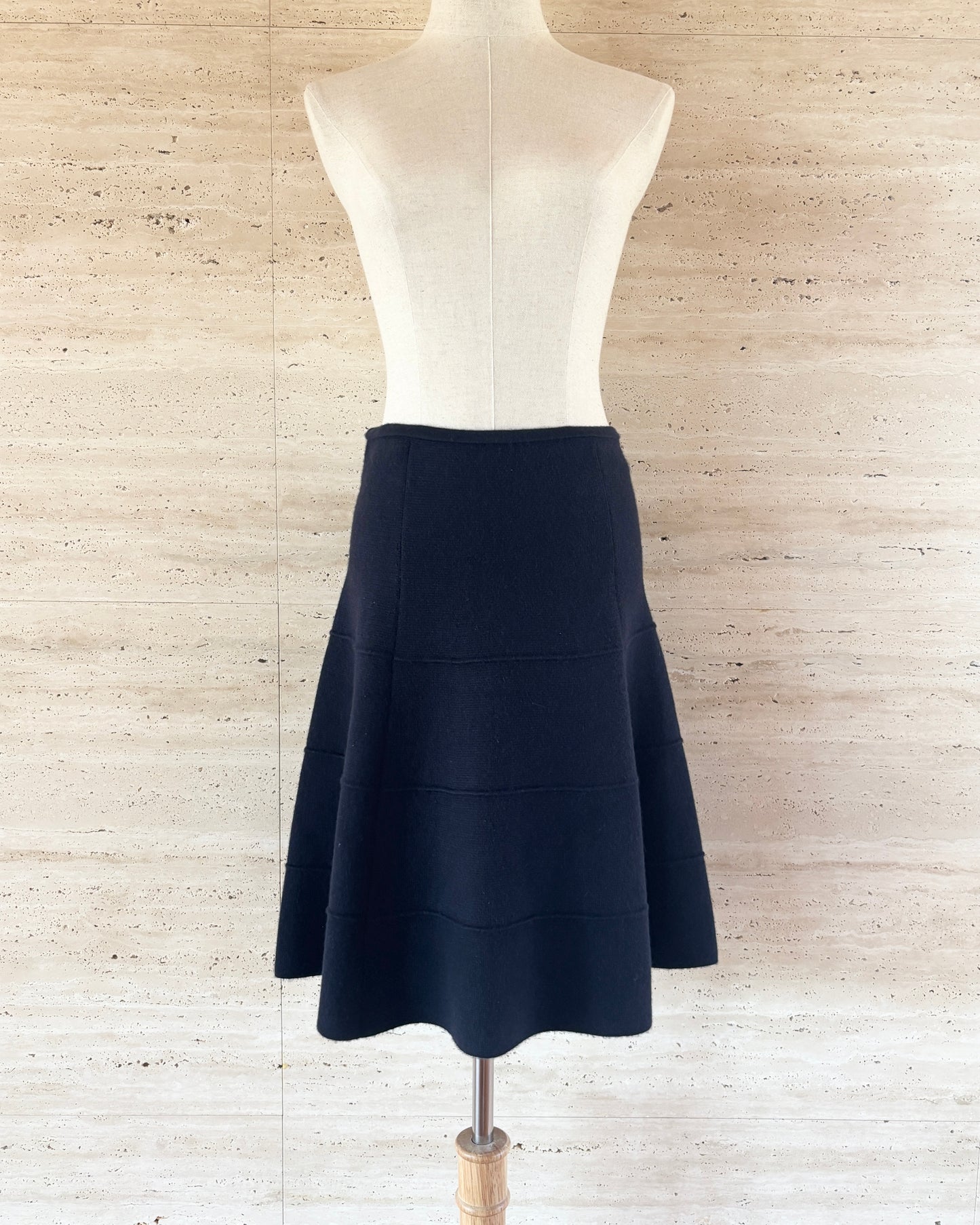 【Loro Piana】Cashmere Knit Skirt