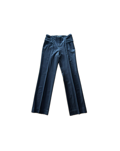 【EMPORIO ARMANI】Center Press Wide Pants