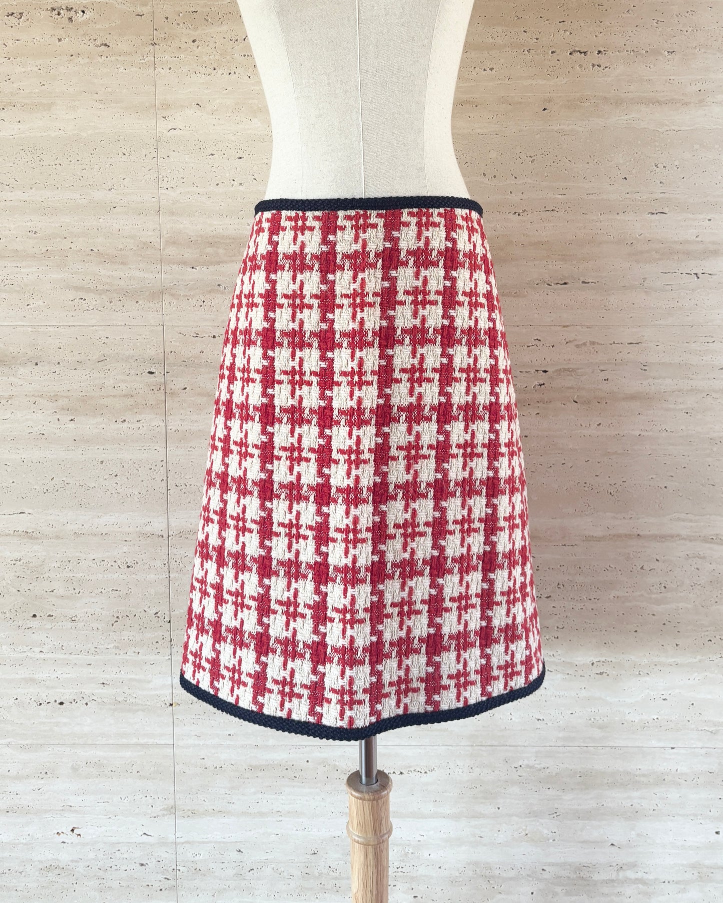 【GUCCI】Tweed Skirt