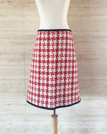 【GUCCI】Tweed Skirt