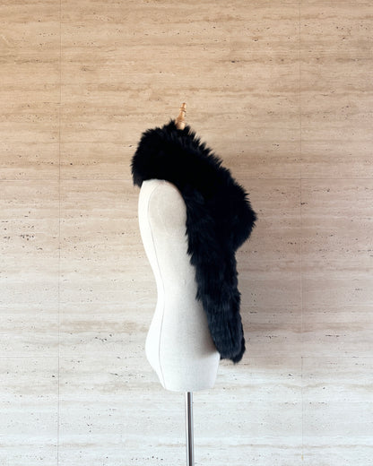 【LOEWE】Long Fox Fur Stole