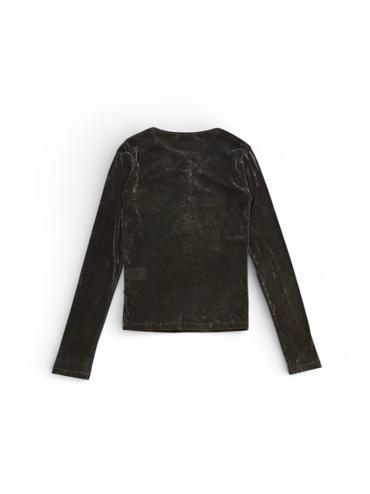 【ORIGINAL PICK】Velour Long-Sleeve Top