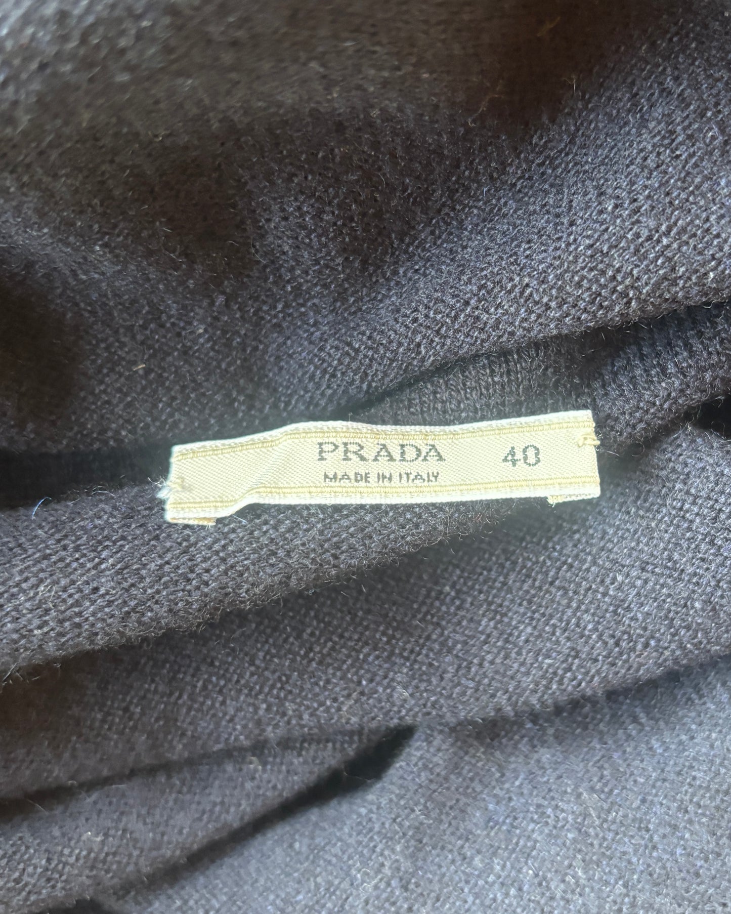 【PRADA】Cashmere Turtleneck  Knit